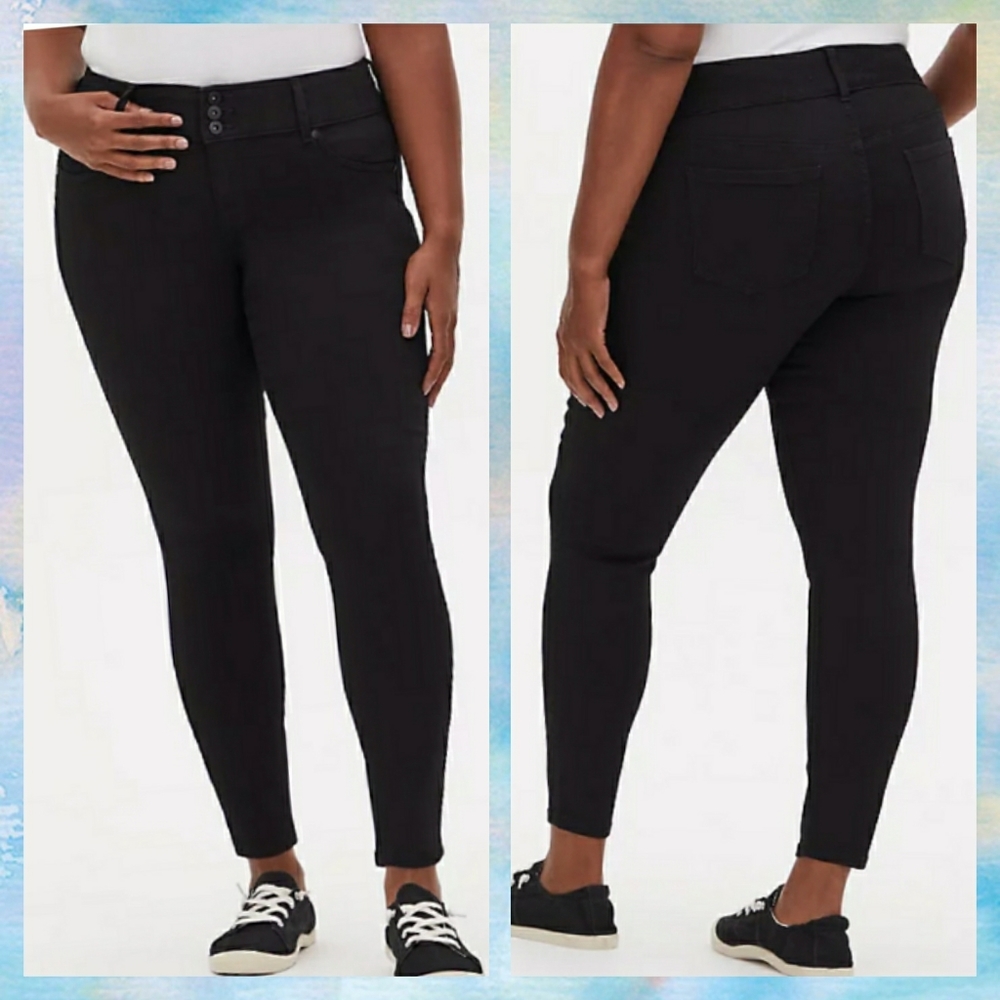 Torrid Jegging, Super Stretch, Black